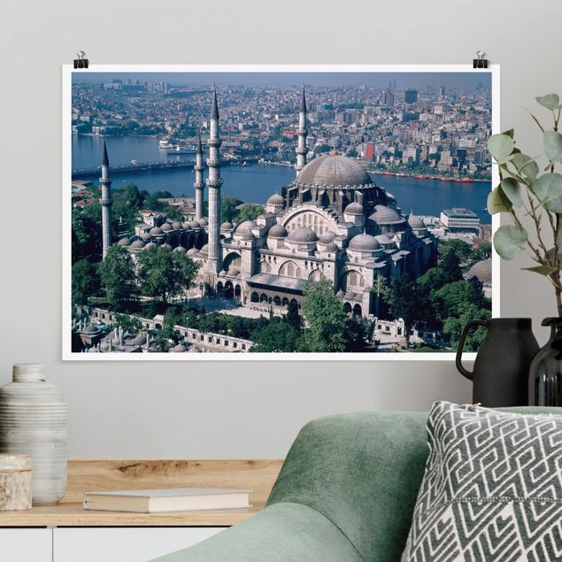 Städte Poster Moschee Istanbul