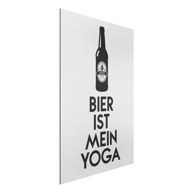 Schöne Wandbilder Bier Ist Mein Yoga