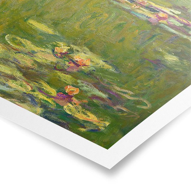 Bilder für die Wand Claude Monet - Grüne Seerosen