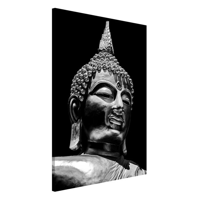 Magnettafel Büro Buddha Statue Gesicht