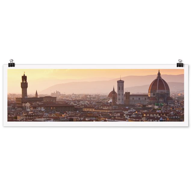 Poster - Florenz - Panorama Querformat