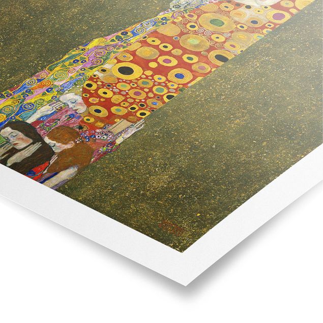 Schöne Wandbilder Gustav Klimt - Die Hoffnung II