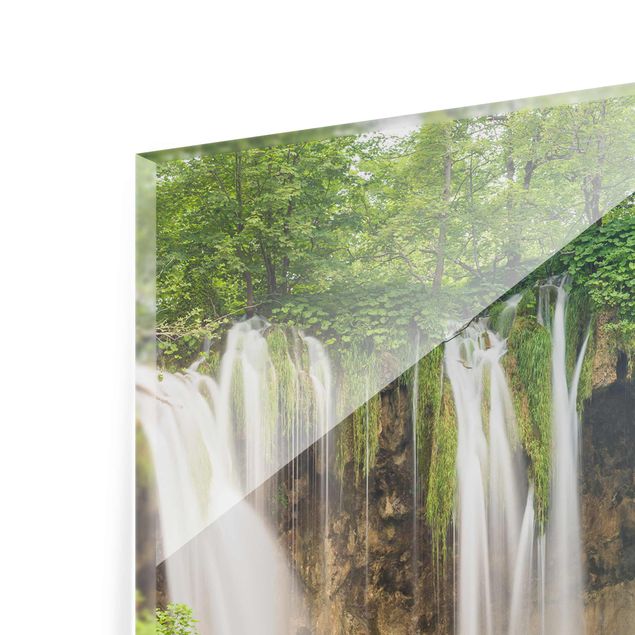 Schöne Wandbilder Wasserfall Plitvicer Seen