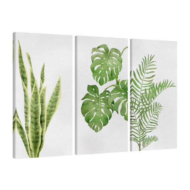 Wandbilder Aquarell Pflanzen