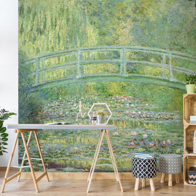 Moderne Tapeten Claude Monet - Japanische Brücke