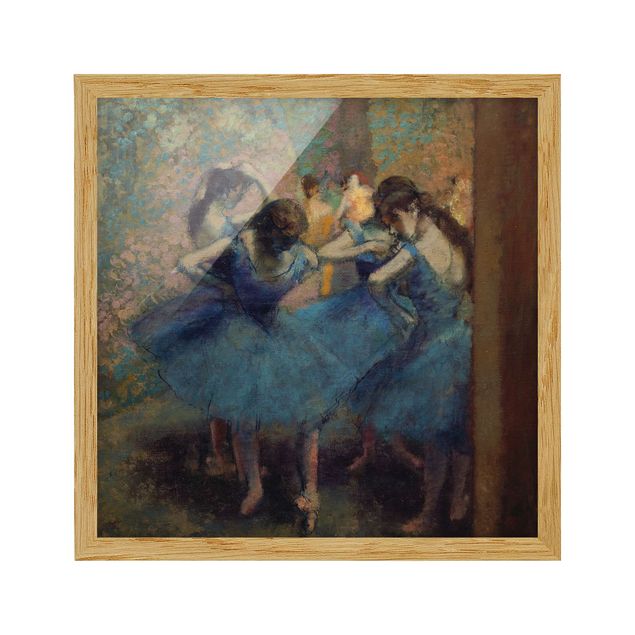 Bilder für die Wand Edgar Degas - Blaue Tänzerinnen