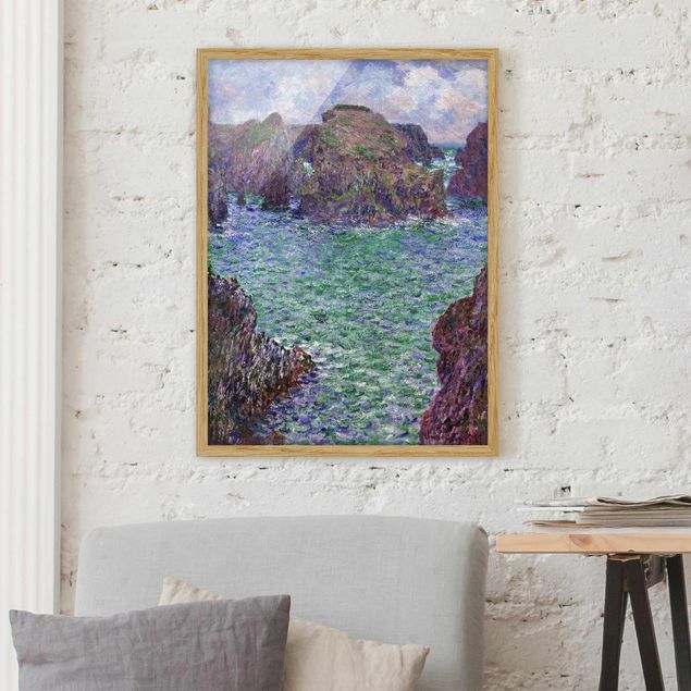 Kunstdrucke Impressionismus Claude Monet - Port Goulphar