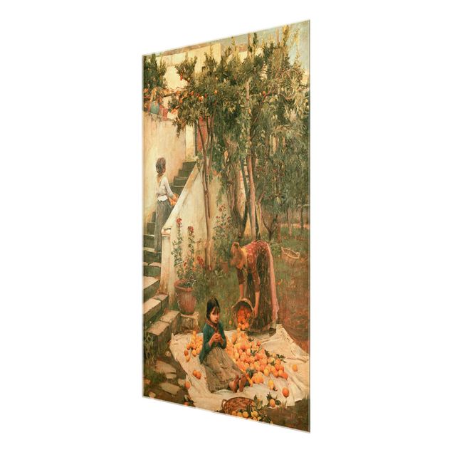 Kunstkopie John William Waterhouse - Die Orangenpflücker