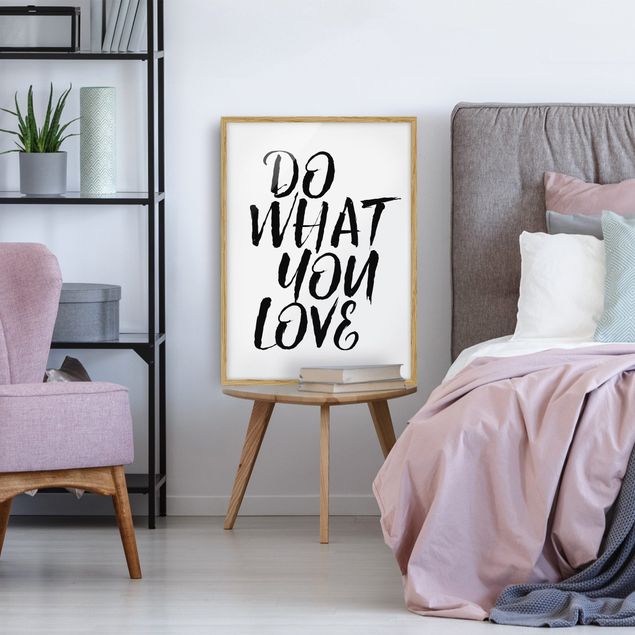 Wandbilder mit Rahmen Do what you love