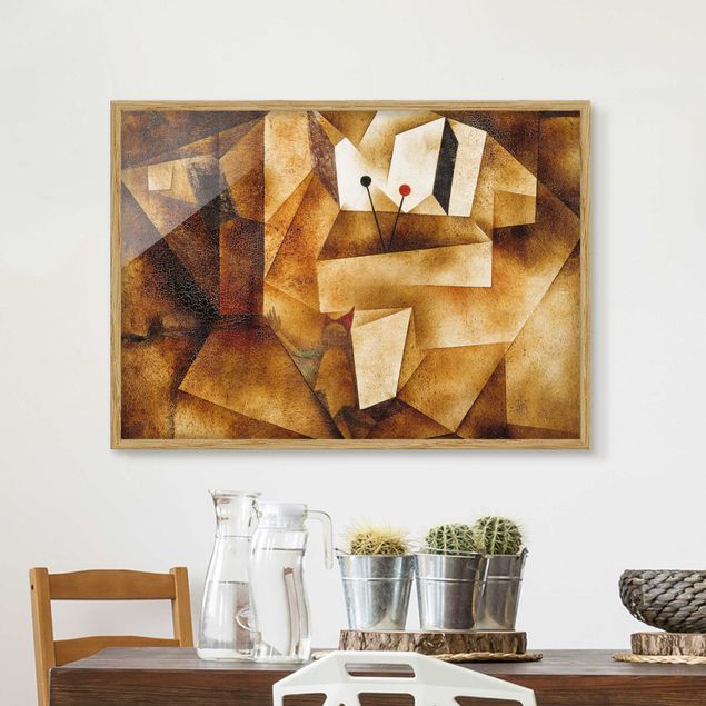 Abstrakte Kunst Bilder Paul Klee - Paukenorgel