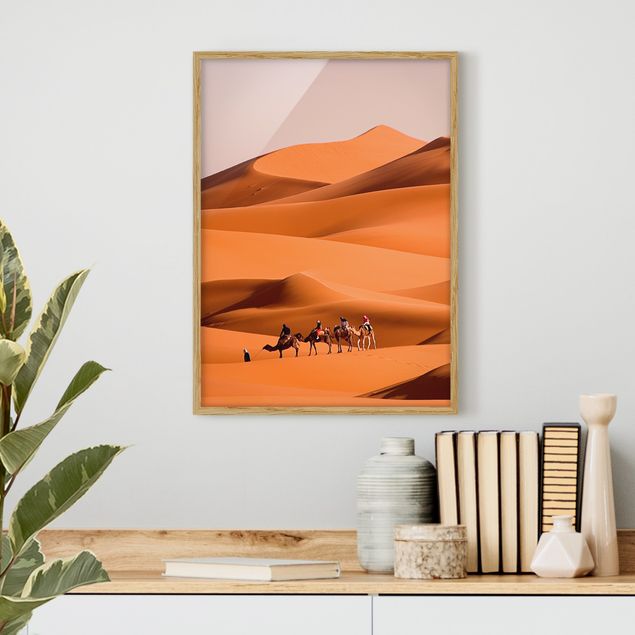 Gerahmte Bilder Natur Namib Desert