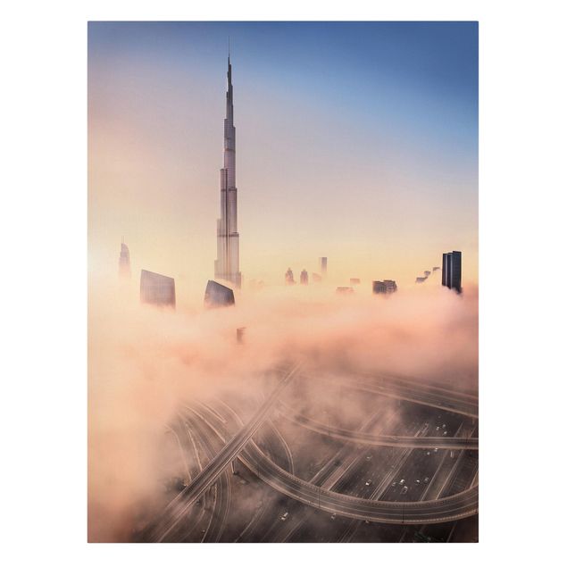 Schöne Wandbilder Himmlische Skyline von Dubai