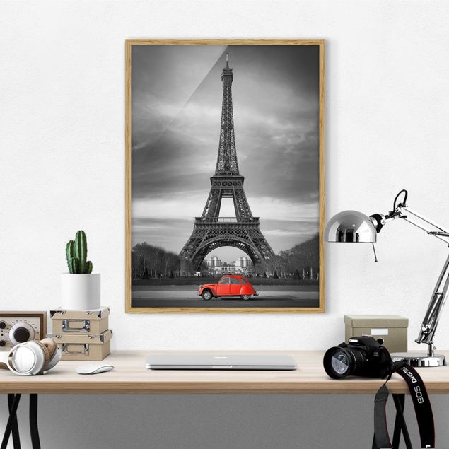 Vintage Bilder mit Rahmen Spot on Paris