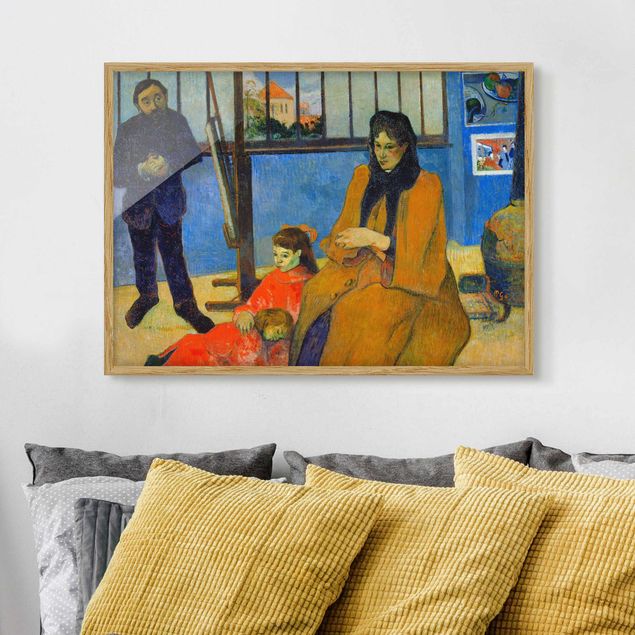 Bilder Impressionismus Paul Gauguin - Familie Schuffenecker
