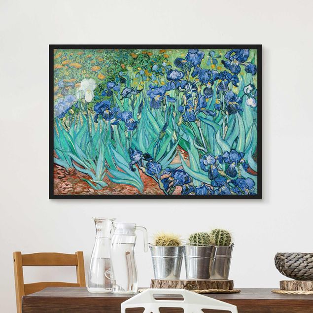 Kunstdrucke Impressionismus Vincent van Gogh - Iris