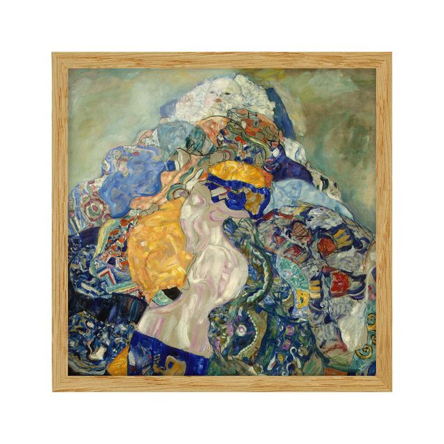 Wandbilder Gustav Klimt - Baby (Wiege)