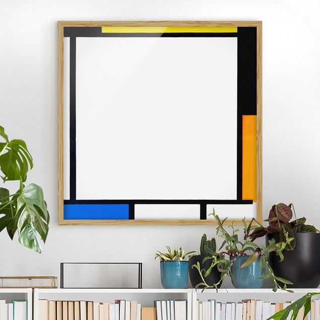 Abstrakte Kunst Bilder Piet Mondrian - Komposition II