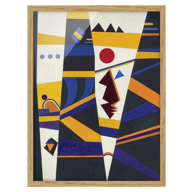 Bilder mit Rahmen abstrakt Wassily Kandinsky - Bindung