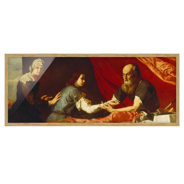 Wandbilder Jusepe de Ribera - Isaac und Jakob