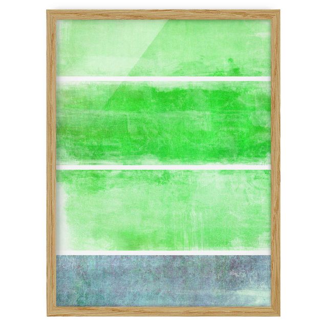 Wandbilder Colour Harmony Green