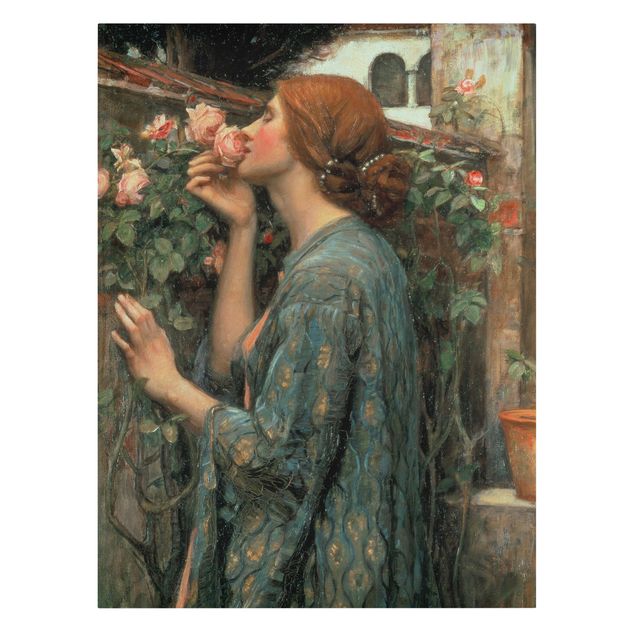 Bilder für die Wand John William Waterhouse - Die Seele der Rose