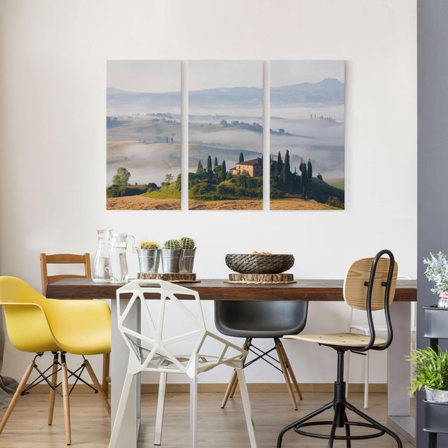 Leinwandbilder Wohnzimmer modern Landgut in der Toskana