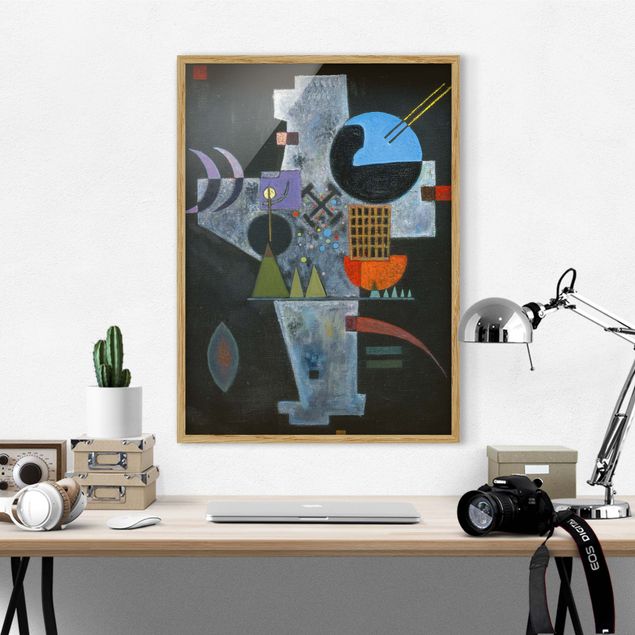 Abstrakte Bilder Wassily Kandinsky - Kreuzform