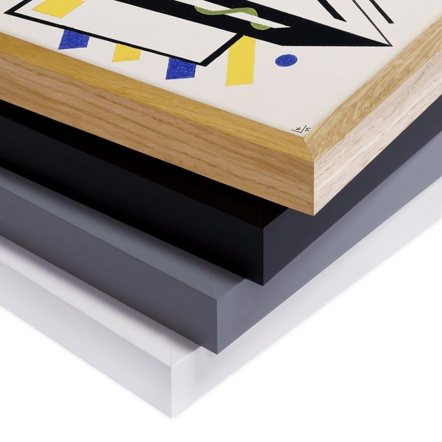 Kunstdruck Bilder mit Rahmen Wassily Kandinsky - Reciproque