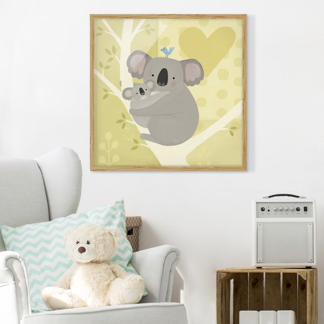 Wandbilder Mama und ich - Koalas