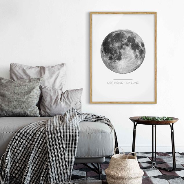 Schöne Wandbilder Der Mond - La Lune