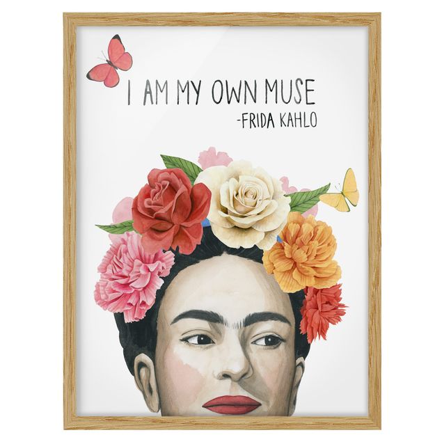 Bilder für die Wand Fridas Gedanken - Muse