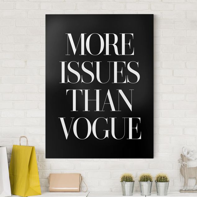 Wandbilder XXL More issues than Vogue
