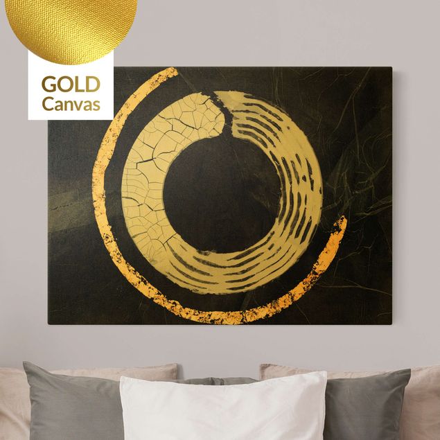 Leinwandbild Gold - Phylum Gold - Querformat 4:3