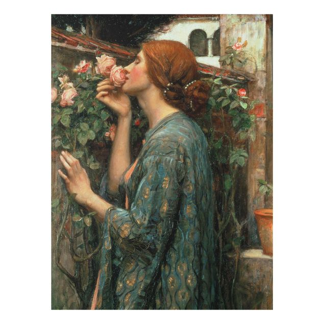 Schöne Wandbilder John William Waterhouse - Die Seele der Rose