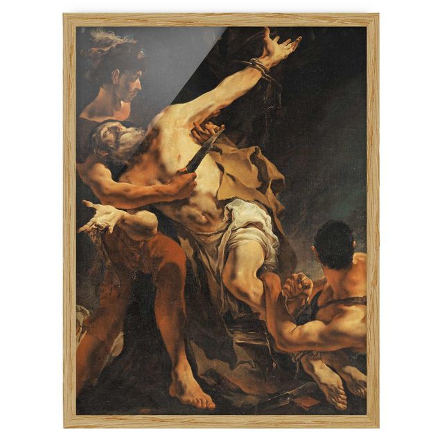 Kunstdruck Giovanni Battista Tiepolo Giovanni Battista Tiepolo - Martyrium
