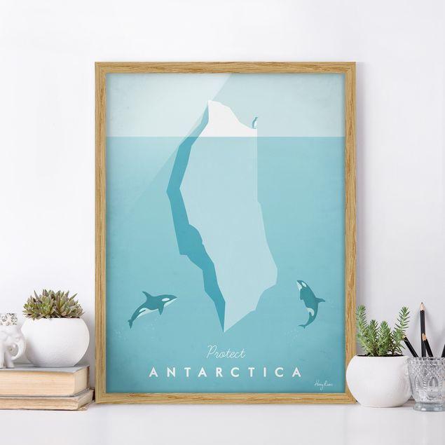 Wandbilder Tiere Reiseposter - Antarktis