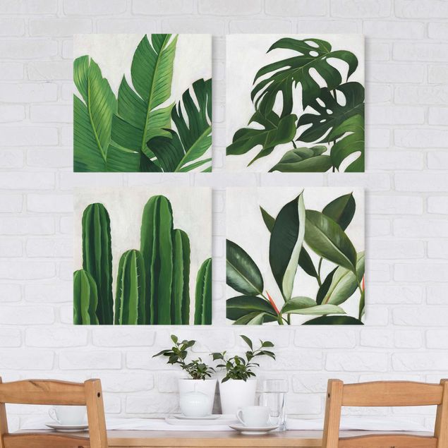Wandbilder XXL Lieblingspflanzen Tropical Set I