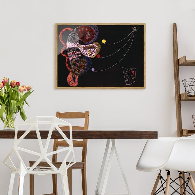Abstrakte Bilder Wassily Kandinsky - Großes und Winziges