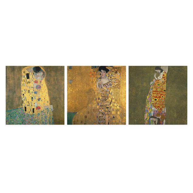 Schöne Wandbilder Gustav Klimt - Portraits