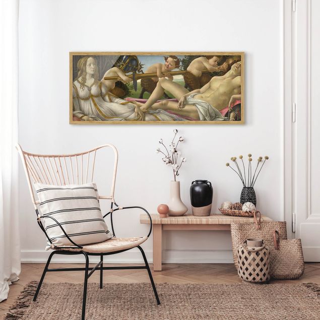 Bilder für die Wand Sandro Botticelli - Venus und Mars