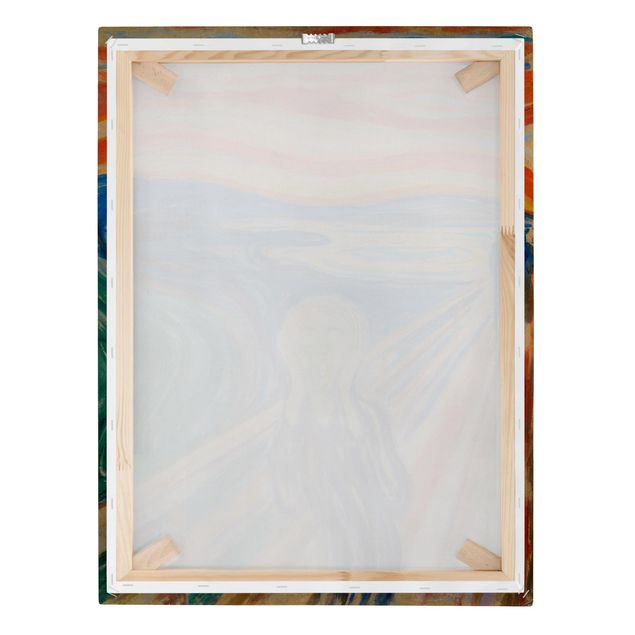 Leinwandbild - Edvard Munch - Der Schrei - Hochformat 4:3