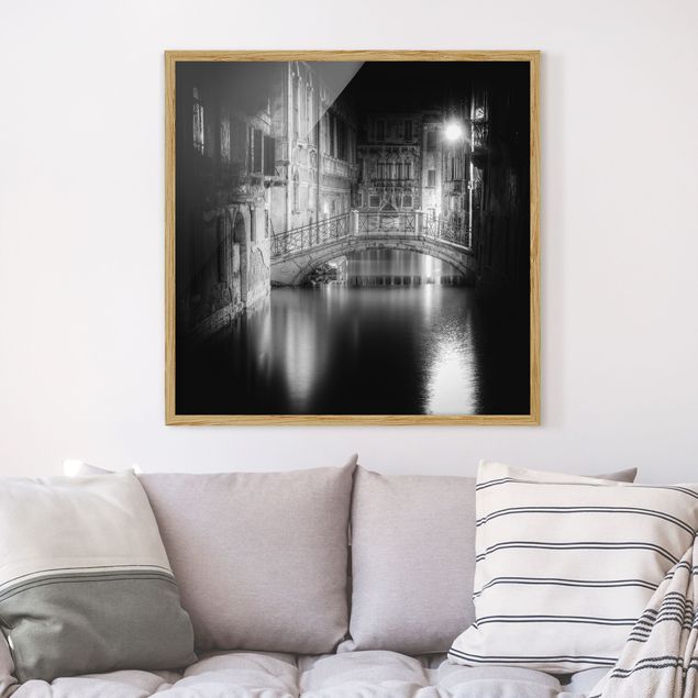 Wandbilder Brücke Venedig