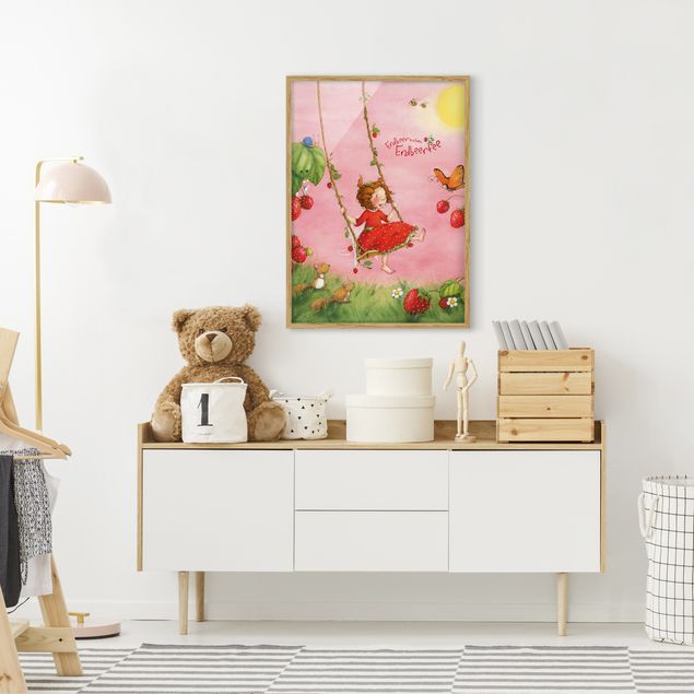 Schöne Wandbilder Erdbeerinchen Erdbeerfee - Baumschaukel