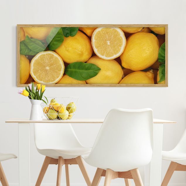 Schöne Wandbilder Saftige Zitronen