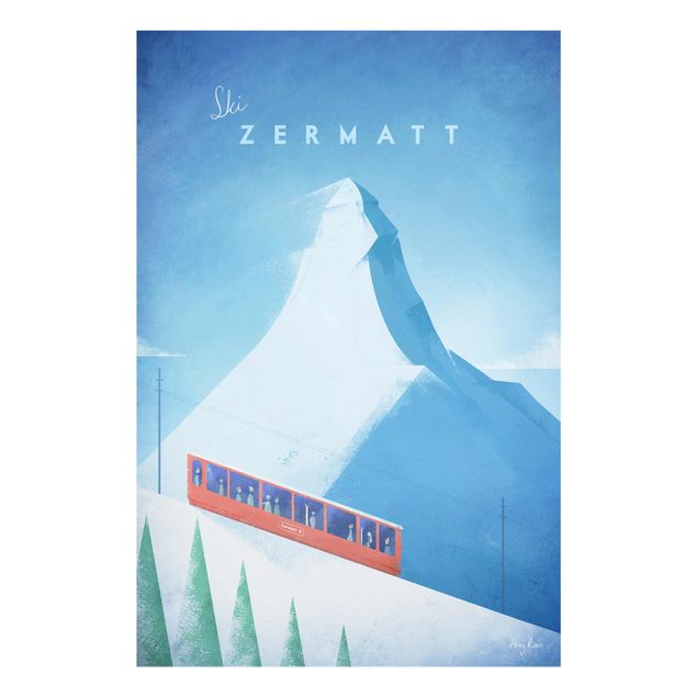 Wandbilder Reiseposter - Zermatt