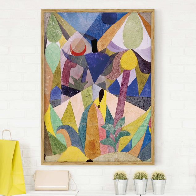 Abstrakte Bilder Paul Klee - Mildtropische Landschaft