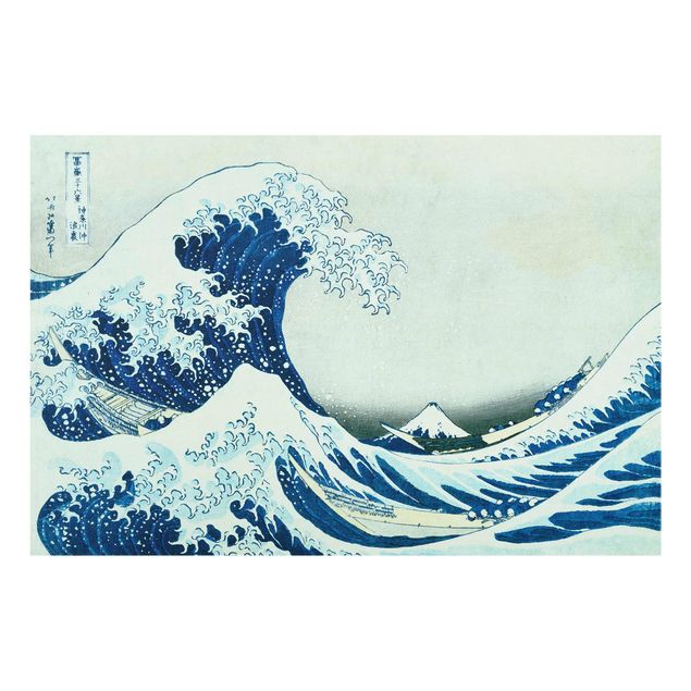 Hokusai Kunstdrucke Katsushika Hokusai - Die grosse Welle von Kanagawa