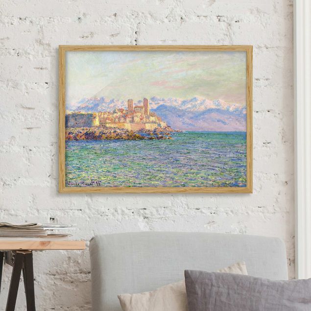 Kunstdrucke Impressionismus Claude Monet - Antibes-Le Fort