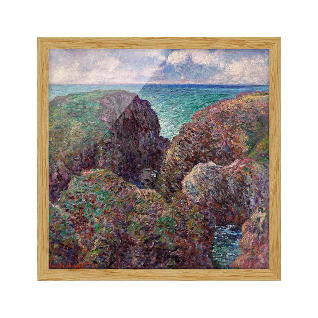 Monet Bilder Claude Monet - Felsengruppe Port-Goulphar