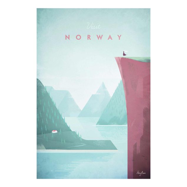 Wandbilder Reiseposter - Norwegen
